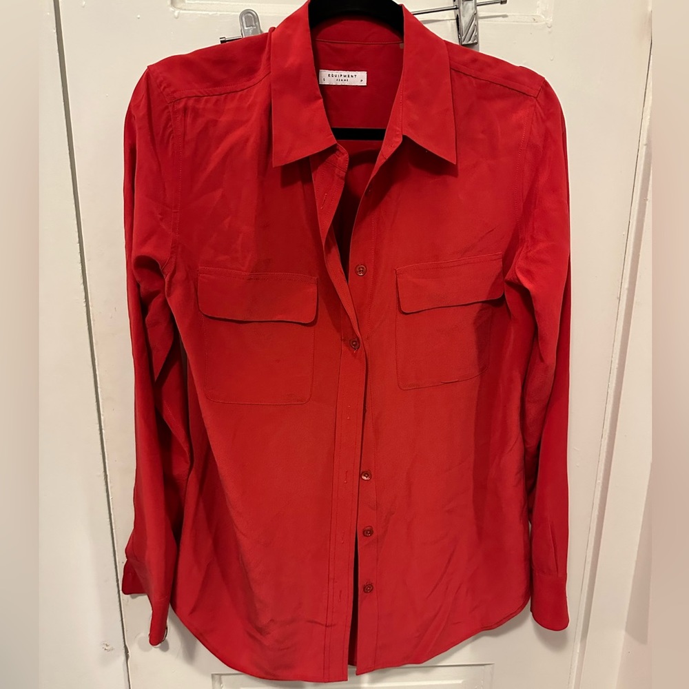 Silk Equipment button down